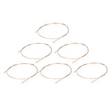 20pcs Red Copper Welding Rods 0.04in Low Temp Round Brazing Rods