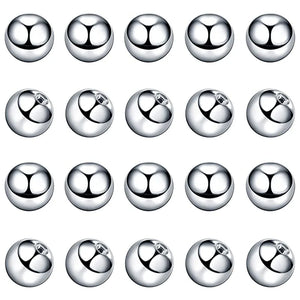 20pcs Steel Replacement Balls for Body Jewelry Piercings