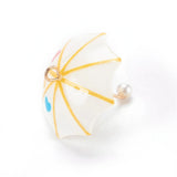 20pcs Resin 3D Umbrella Pendants Charms for Necklace Jewelry Making DIY Crafts