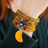 20pcs Resin Orange Pendant Charms for DIY Jewelry Making Decorations