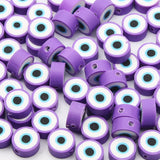 20pcs Rose Red Polymer Clay Spacer Beads Necklaces DIY Accessories