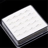 20pcs Rounded Nose Ring Set for Women Men Bijoux Jewelry Gift