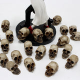20pcs Mini Skull Model Toys Modern Funny Collection DIY Halloween Decoration
