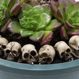 20pcs Mini Skull Model Toys Modern Funny Collection DIY Halloween Decoration
