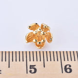 20pcs Small Flower Pendant Necklace Bracelet DIY Plating 8.5mm