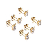 20pcs Stainless Steel Earring Pins for DIY Jewelry