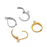 20pcs Gold-Plate Tone Earring Hooks for DIY Jewelry Making