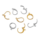20pcs Gold-Plate Tone Earring Hooks for DIY Jewelry Making