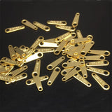 20pcs Stainless Steel End Tab Tags for Chain Ends