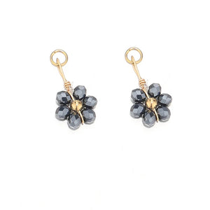 20pcs Stainless Steel Crystal Beads Charms for DIY Jewelry Making