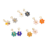20pcs Stainless Steel Crystal Beads Charms for DIY Jewelry Making