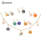 20pcs Stainless Steel Crystal Beads Charms for DIY Jewelry Making