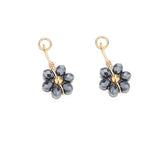 20pcs Stainless Steel Crystal Beads Charms for DIY Jewelry Making