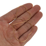 20pcs Stainless Steel Heart Hoops Earrings Circle Wire Star Loop DIY Jewelry