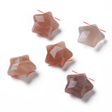 20pcs Star Shape Stone Beads for Jewelry Making