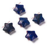 20pcs Star Shape Stone Beads for Jewelry Making