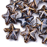 20pcs Starfish Ceramic Beads for Jewelry Making Keychain Necklace