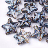 20pcs Starfish Ceramic Beads for Jewelry Making Keychain Necklace