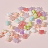 20pcs Synthetic Coral Shell Bear Beads 12x13mm DIY Artificial Coral Bead