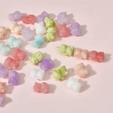 20pcs Synthetic Coral Shell Bear Beads 12x13mm DIY Artificial Coral Bead
