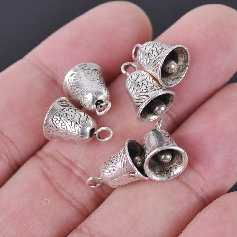 20pcs Tibetan Silver Alloy 14x9.5mm Metal Pendants Beads