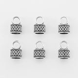 20pcs Tibetan Silver Alloy Tassel End Caps Bead For Jewelry Making