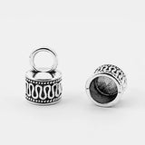 20pcs Tibetan Silver Alloy Tassel End Caps Bead For Jewelry Making