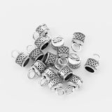 20pcs Tibetan Silver Alloy Tassel End Caps Bead For Jewelry Making