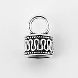 20pcs Tibetan Silver Alloy Tassel End Caps Bead For Jewelry Making
