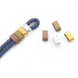 20pcs Tibetan Slider Beads for 5mm Round Leather Spacers