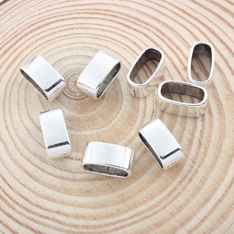 20pcs Tibetan Slider Beads for 5mm Round Leather Spacers