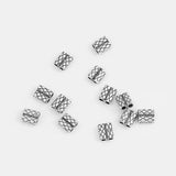 20pcs Tibetan Silver Slider Beads Spacer 2mm Leather Cord Bracelet Findings