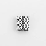 20pcs Tibetan Silver Slider Beads Spacer 2mm Leather Cord Bracelet Findings