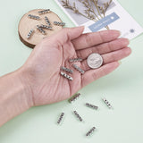 20pcs Tibetan Style Bar Spacers for Women Necklace Bracelet Making