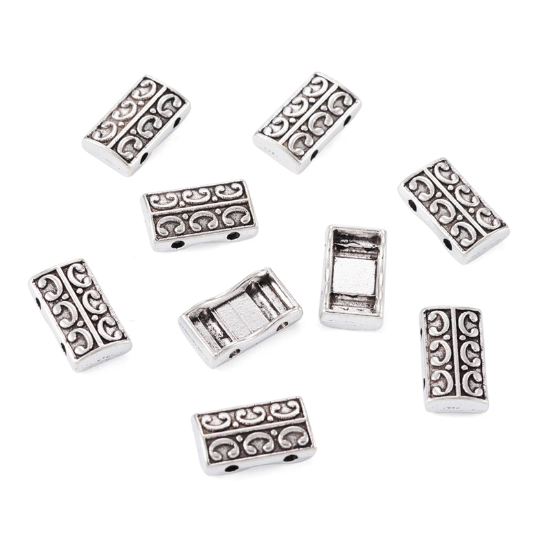 20pcs Tibetan Style Bar Spacers for Women Necklace Bracelet Making