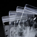 20pcs Transparent PVC Self Sealing Pouch Jewelry Organizer Bags