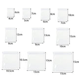 20pcs Transparent PVC Self Sealing Pouch Jewelry Organizer Bags