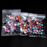 20pcs Transparent PVC Self Sealing Pouch Jewelry Organizer Bags