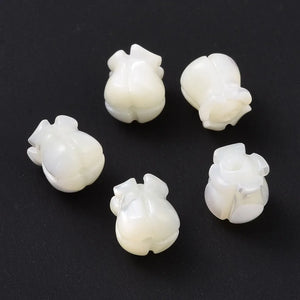 20pcs Trochid Shell Beads 9x8mm Women Bracelet Necklace DIY Jewelry Antique