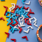 20pcs Enamel Tile Bracelet Beads - Colorful Boho DIY