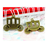20pcs Vintage Charms Car Pendant Antique bronze DIY Jewelry Making