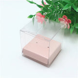 20pcs Waterproof PVC Boxes + 20pcs Earring Card Transparent Jewelry Display Box