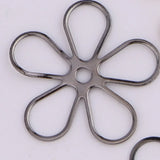 20pcs 19.5mm Charm Plum Petals Flowers Leaves Pendant Vintage DIY Marker