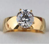 20pcs Zircon 4/ 6mm CZ Rings Wedding Couples Jewerly