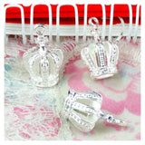 20pcs Crown Vintage Charm Pendants Antique Bronze Jewelry