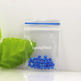 20pcs/bag 3mm Hot & Dark Synthetic Opal Beads Stone