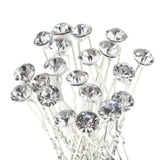 Bridal Hair Pins Slides Crystal Barrettes Wedding Accessories