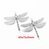20pcs Dragonfly Charms Pendants for DIY Jewelry Making Accessory