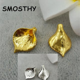 20pcs 13*18mm 3D Calla Lily Charm Flower Pendant DIY Jewelry Making SMC092