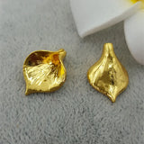 20pcs 13*18mm 3D Calla Lily Charm Flower Pendant DIY Jewelry Making SMC092